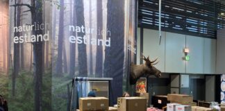 Eestlaste põdrapea tõmbas messi eelpäeval tähelepanu