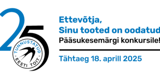 Eesti tuntuim toidumärgis Pääsukesemärk tähistab 25. juubelit – uus taotlusvoor on avatud!