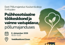 08.12.2026 infopäev veebis: Psühhosotsiaalne töökeskkond ja vaimne vastupidavus põllumajanduses