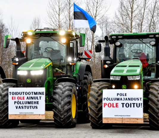 Üle 400 traktori liigub täna linnadesse – põllumehed annavad ühise signaali Eesti toidutootmise tuleviku nimel