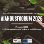 27.08.2026 Aiandusfoorum 2026